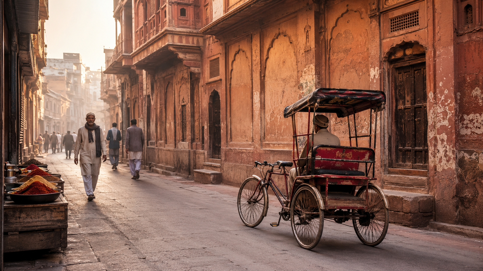 Old Delhi: A Sensory Walking Guide to Markets, Food and History
