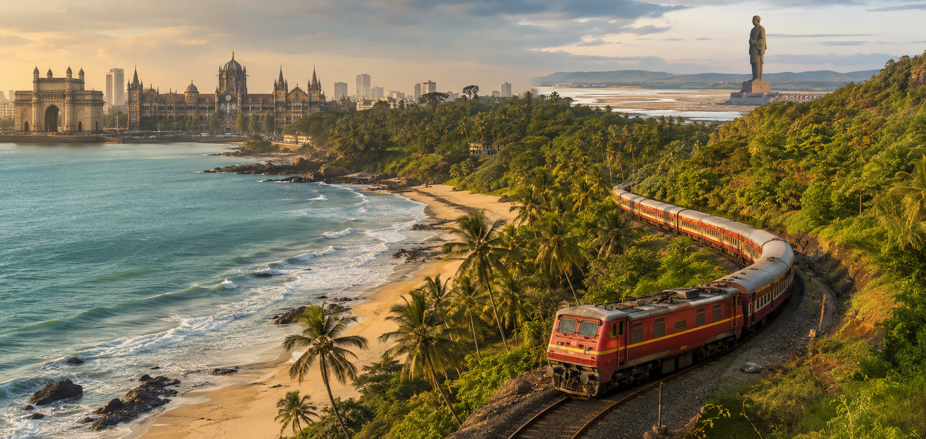 West India Travel Guide: Goa, Konkan Coast, Mumbai, and Gujarat